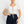 Back Shirred Ruffled Lace - up Crop Top - Women's top - SmartBuyApparel
