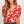 Butterfly V - neck Smocked Back Crop Top - Women's top - SmartBuyApparel