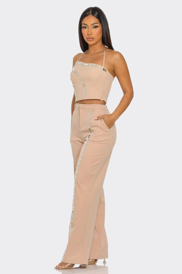 Christine Pants Set - Women's set - SmartBuyApparel
