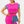 Color Block Denim Sleeve Top And Biker Shorts Set - Women's set - SmartBuyApparel