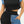 Color Block Denim Sleeve Top And Biker Shorts Set - Women's set - SmartBuyApparel