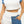 Color Block Denim Sleeve Top And Biker Shorts Set - Women's set - SmartBuyApparel