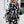 Color Block Hem Ruffle Printing Loose Fit Midi Dress - | SmartBuyApparel