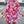 Color Block Hem Ruffle Printing Loose Fit Midi Dress - | SmartBuyApparel