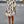 Color Block Hem Ruffle Printing Loose Fit Midi Dress - | SmartBuyApparel