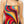 Crossed Back Marble Print Multicolor Midi Dress - Dress - SmartBuyApparel