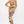 Crossed Back Marble Print Multicolor Midi Dress - Dress - SmartBuyApparel