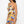 Crossed Back Marble Print Multicolor Midi Dress - Dress - SmartBuyApparel
