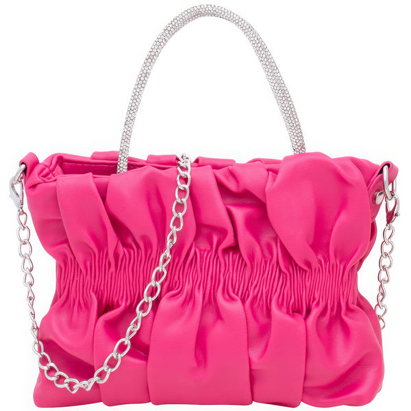 Fashion Rhinestone Handle Design Bag - | SmartBuyApparel