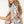 Floral Print Short Sleeve Top With Waist Tie - Top - SmartBuyApparel