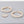 Geometric Rhinestone Cut Hoop Earrings - | SmartBuyApparel