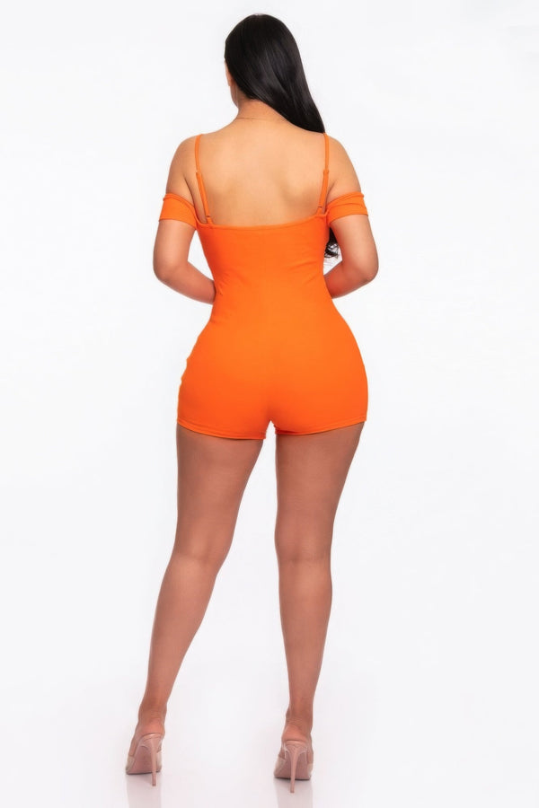 Infinity Off - shoulder Knitted Rompers - Romper - SmartBuyApparel