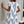 Leaf Print Loose Fit Color Block Sleeves Ruffle Dress - | SmartBuyApparel