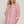 Long Sleeve Split Round Neck Stripe Woven Shirt - Women's shirt - SmartBuyApparel