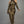 Metallic Ruched Dress With Sleeves - Dress - SmartBuyApparel