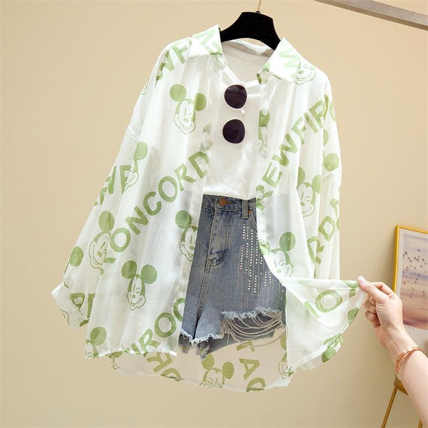 Mickey Women's Blouse Shirt | SmartBuyApparel