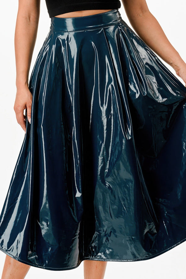 Midi Skirt With Pockets - Skirt - SmartBuyApparel