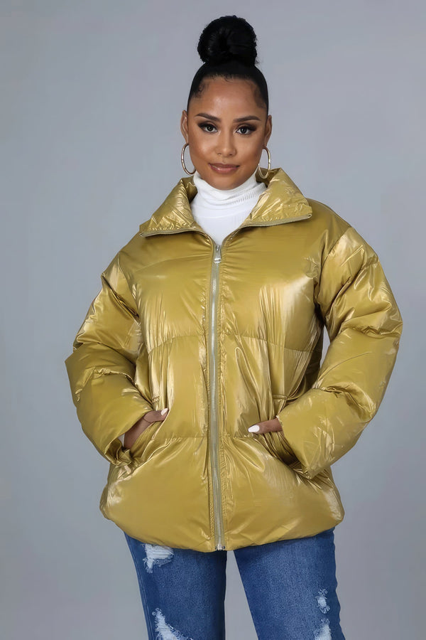Non - stretch Bomber Jacket - Women's jacket - SmartBuyApparel