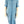 Pleated Lapel Button - up Blue Midi Shirtdress - | SmartBuyApparel