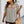 Plus Boho Flower Decoration Loose V Neck Shirt - | SmartBuyApparel