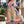 Plus Deep V Neck Allover Print High Waist Dress - | SmartBuyApparel