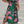 Plus Floral Short Sleeve Split Belted Midi Dress - | SmartBuyApparel