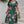 Plus Floral Short Sleeve Split Belted Midi Dress - | SmartBuyApparel