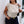 Plus One Shoulder Asymmetric Flower Decoration Shirt - | SmartBuyApparel