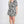 Plus Size Botanical Print Front Tie Dress - Dress - SmartBuyApparel