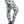 Plus Size Floral Print Full Length Leggings In a Slim Fitting Style With a Banded High Waist - Leggings - SmartBuyApparel