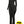 Plus Size Ribbed Pant Set With Slit Detail - | SmartBuyApparel