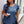 Plus Size Solid Round Neck Fold Short Sleeve Shirt - | SmartBuyApparel