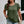 Plus Size Solid Swiss Dots Short Sleeve Blouse - | SmartBuyApparel