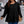 Plus Swiss Dot Round Neck Ruffle Hem Blouse - | SmartBuyApparel