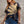 Plus Tropical Print Ruffle Hem Sleeve Blouse - | SmartBuyApparel