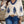 Plus V Neck Geo Print Puff Sleeve Blouse - | SmartBuyApparel