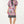 Print Midi Dress With Polka Dot Finish - Dress - SmartBuyApparel