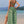 Printed Two Pieces Split Sheer Mesh Pants Swimsuit - | SmartBuyApparel