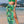 Printed Two Pieces Split Sheer Mesh Pants Swimsuit - | SmartBuyApparel