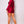 Puff Long Sleeve Front Cutout Turtleneck Blouse & Side Ruched Garter Mini Skirt Set - Set - SmartBuyApparel
