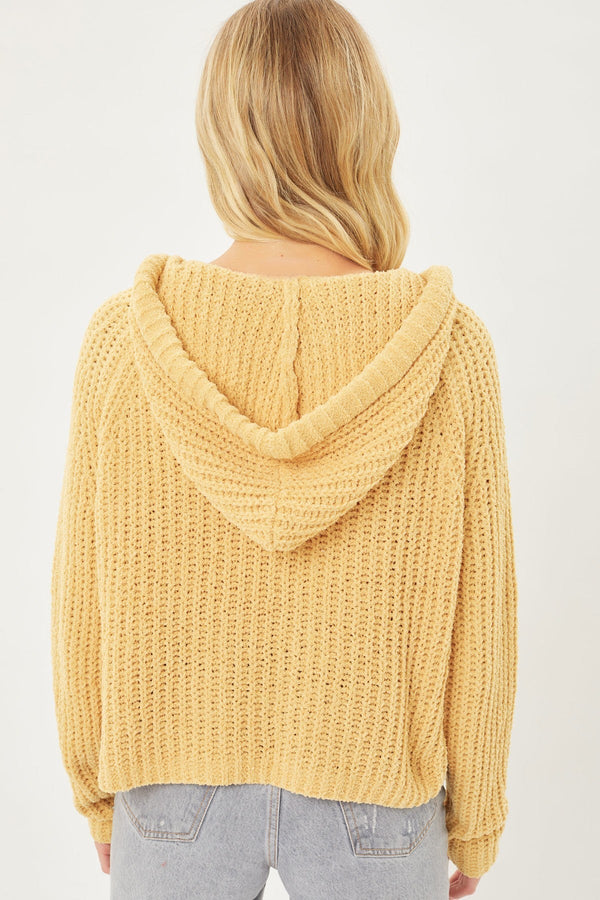 Pullover Hoodie Sweater Top - Women's sweater - SmartBuyApparel