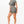 Ribbed Seamless T-shirt And Bike Shorts Set - | SmartBuyApparel