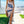 Ruched Allover Print Drawstring Split Thigh Dress - | SmartBuyApparel