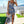 Ruched Allover Print Drawstring Split Thigh Dress - | SmartBuyApparel