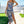Ruched Allover Print Drawstring Split Thigh Dress - | SmartBuyApparel
