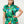 Satin Dolman Print Button Down Top And Shorts Set - Women's set - SmartBuyApparel