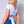 Short Sleeve Round Neck Crossover Multi Way Tie Top - Women's top - SmartBuyApparel