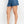 Smocked Waist Ruffled Denim Shorts - | SmartBuyApparel