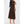 Solid Round Neck Button Elegant Sheath Dress - Dress - SmartBuyApparel