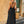 Solid Sleeveless Strap Elastic Neck Midi Loose Dress - | SmartBuyApparel
